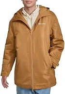 Champion Men's Sherpa Lined Mid-Length Sideline Jacket with Hood, Tobacco, XX-Large