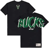 Bucketsquad Youth X Ultra Game NBA Officially Licensed No Rules T-Shirt, Milwaukee Bucks, Black, YXL