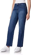 WallFlower Women's Dad Denim High-Rise Insta Vintage Juniors Jeans, Hark, 5