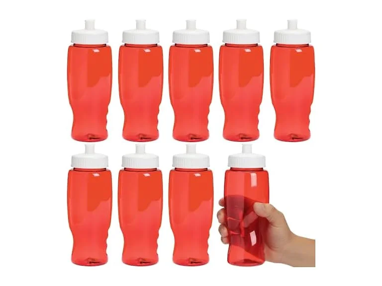Fun Express 27 oz. Red Water Bottles