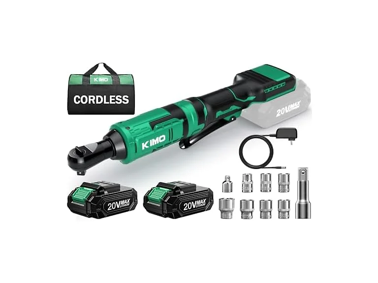 KIMO 20V Cordless Ratchet Wrench 3/8