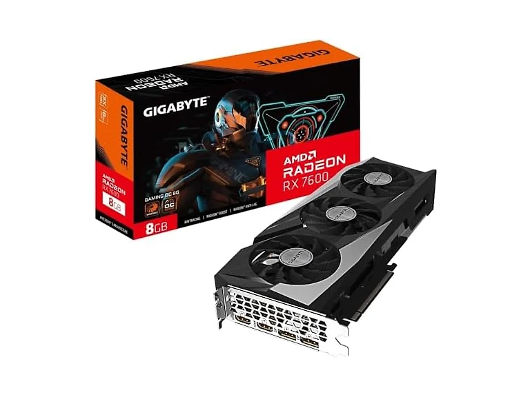 Gigabyte VGA GBT RX 7600 8GB Gaming OC G