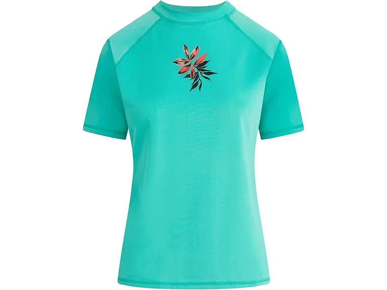 Kanu Surf Women (S) S/S Rashguard Gabby Atlantis
