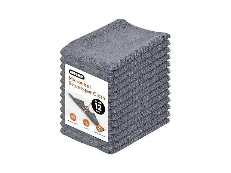 Superio Microfiber Squeegee XL Mopping Cloths