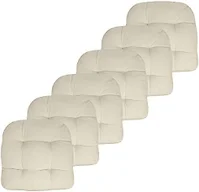 Sweet Home Collection SHC-PATIO-CRM-6PK 6-Pack Rever