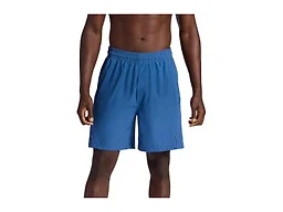 Gaiam Men’s Veda 7” Short, Standard Fit, Stretch Lightweight Material, Moisture-Wicking, True Navy, Medium