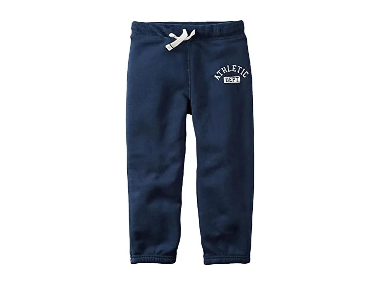 Carter's Baby Boys Knit Pant, Navy, 3