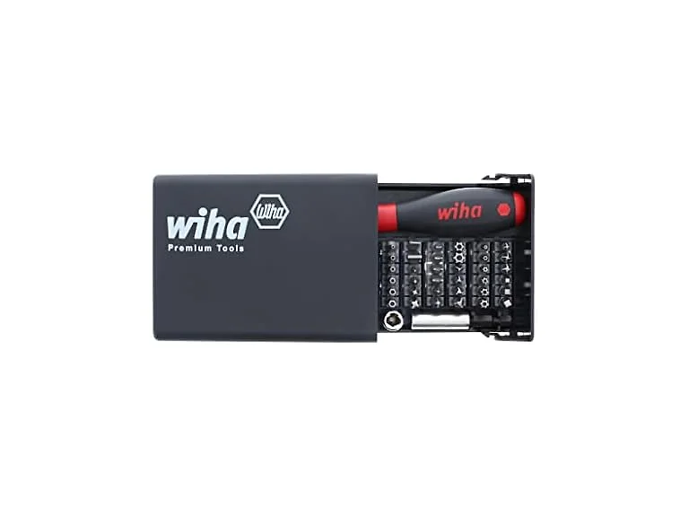 Wiha 71990 Security Bit Set, 39 Piece
