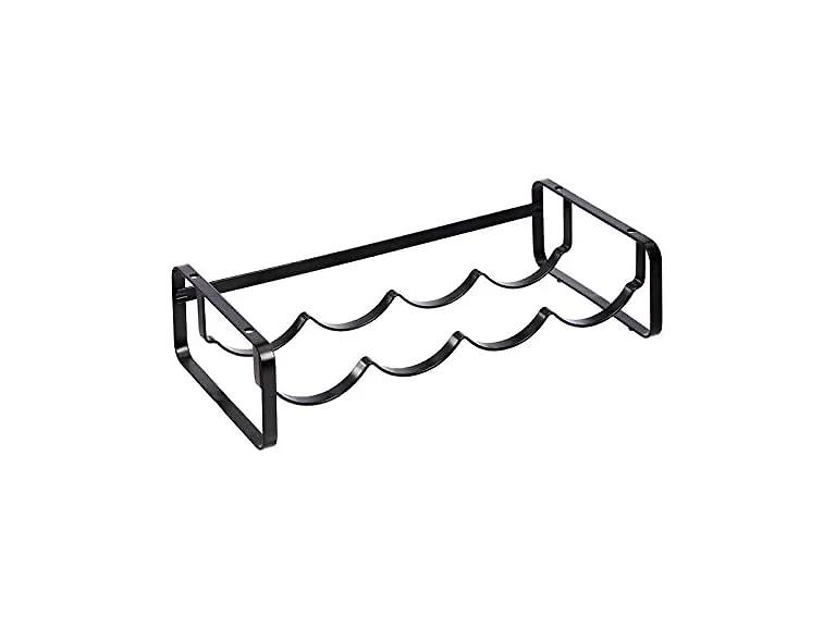 Tabletop Stackable 4-Bottle Metal Wine Rack