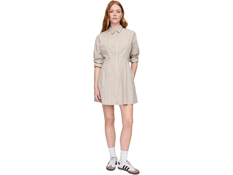 GAP Women (XL) Fit Flare Mini Shirtdress
