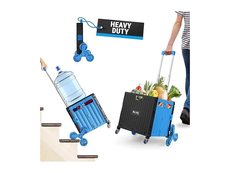 Heavy Duty Cart with Wheels and Telescopic Handle