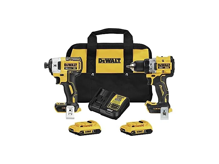 DeWalt DCK248D2 20V MAX* XR 1/2 in. 2 Tool Kit