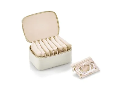 Jewelry Case with 8 Velvet Jewelry Bags