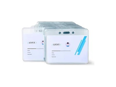Amazon Basics Clear ID Badge Holder