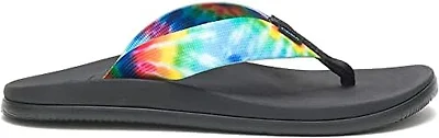 Chaco JCH108788 9 Chaco Chillos Flip Women's Flip Flops Dark Tie-Dye