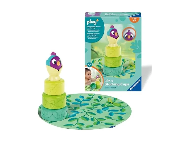 Ravensburger Play+ 3-in-1 Stacking Cups