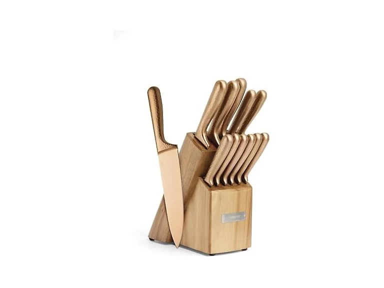 Cambridge Silversmiths Rame Hammered Copper 12-Piece Cutlery Set