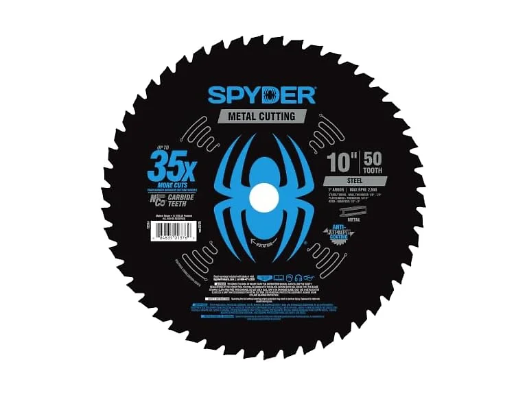 Spyder M-TCG 10 50T Circ Saw Blade