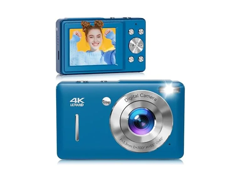 ceye 44MP FHD 1080P Digital Point & Shoot Camera