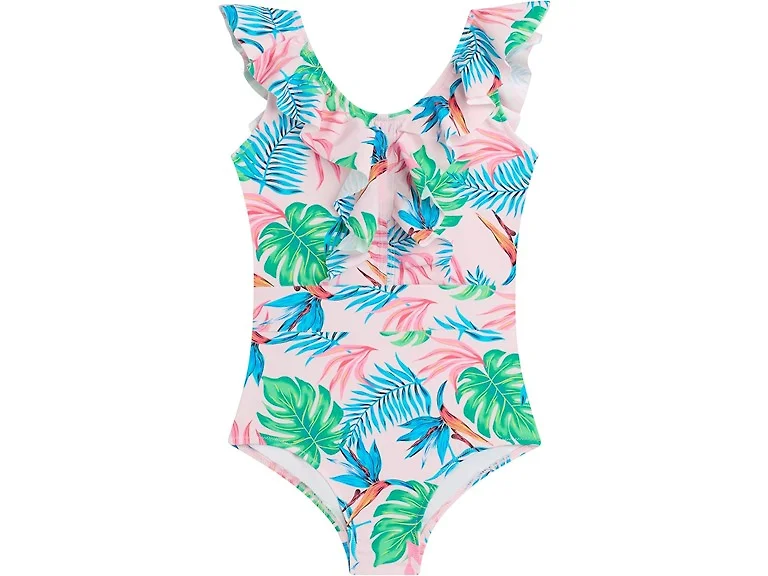 Kanu Surf Girls (10) Ruffle Swimsuit Kylie Pink