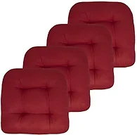 Sweet Home Collection SHC-PATIO-RED-4PK 4-Pack Rever