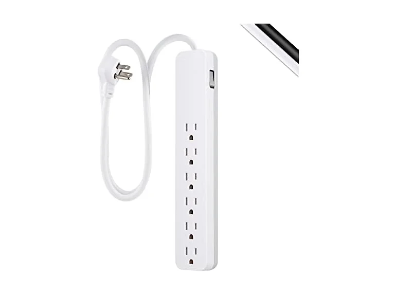 GE 6-Outlet 3ft. Surge Protector