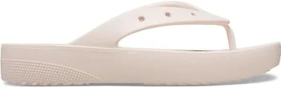 Crocs Classic Platform Women's Flip Quartz Size 6