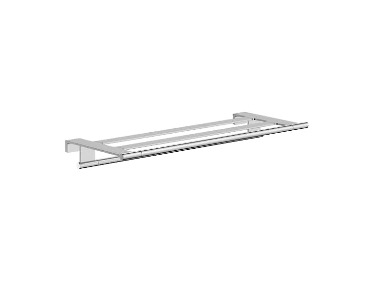 hansgrohe AddStoris S 3-inch Modern Towel Rack, Chrome