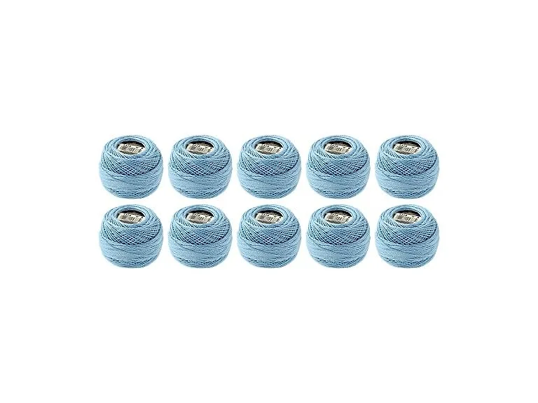 DMC Pearl Cotton Balls, Size 8, Light Baby