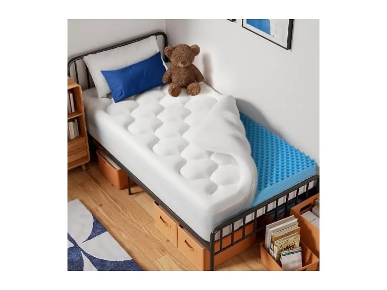 OhGeni 5" Dual Layer Topper, Twin XL