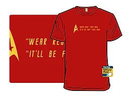 Wear Red They Said