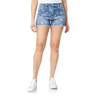 WallFlower Women's Fearless Curvy Denim Fashion Shorts High-Rise Insta Vintage Juniors, Tanya, 11