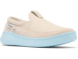 Columbia Women's PFG Boatside Slip On Boat Shoe, Dark Stone/Marine Light, 7