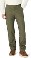 Amazon Basics Men's Relaxed Fit Duck Utility Workwear Pants, Olive, 30W x 30L