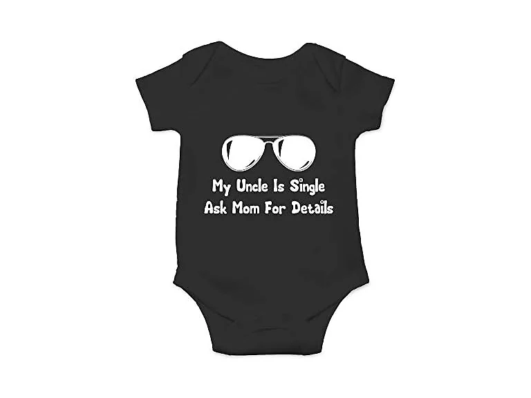 CBTwear (Newborn) My Uncle Single Ask Bodysuit
