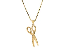 Iron Saints LGR-4-123N Rope Chain With Scissor Pendan