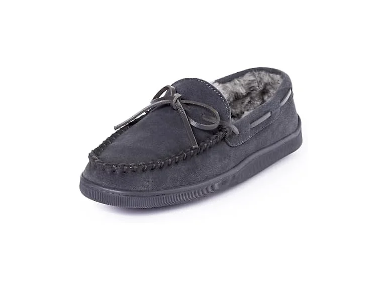 Minnetonka Men's Pile Lined Hardsole Sli