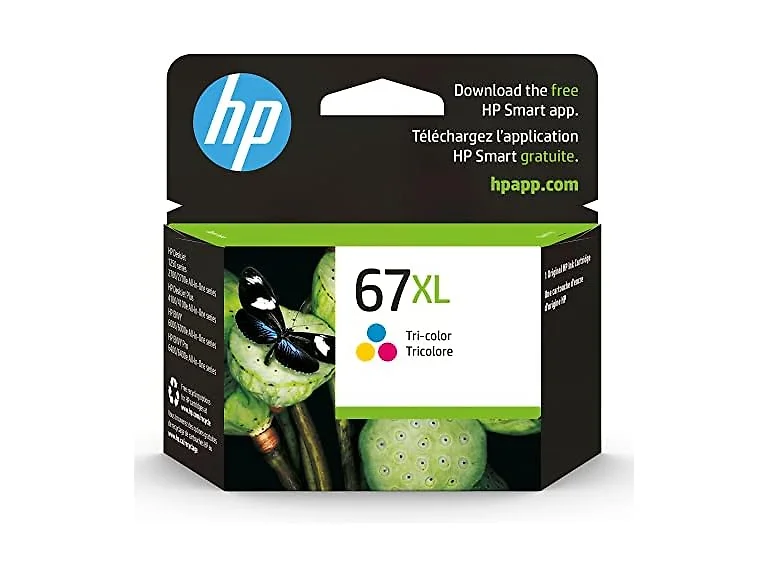 HP 67XL Tri-color High Ink Cartridge