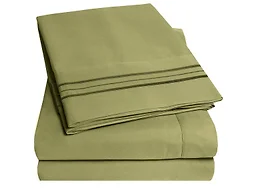 Classic Solid Microfiber Sheet Set