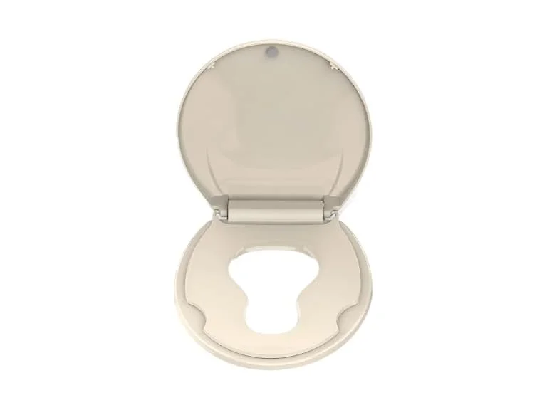 GarveeTech Round Toilet Seat with Built-in Toddler Seat