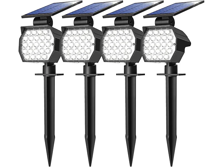 (4 Pack) NIORSUN Solar Spot Lights