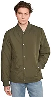 Levi's Men's Quilted Open Bottom Bomber Jacket, Olive Onion Quilt, X-Small