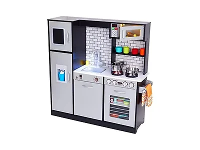 Wooden kitchen with new parts