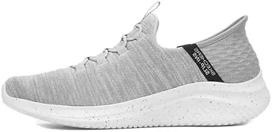 Skechers Men's Ultra Flex 3.0 Right Away Hands Free Slip-in Sneaker Loafer, Grey, 10