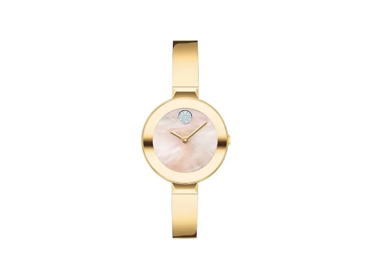 Movado Women's BOLD Crystal Accent and Pale Watch