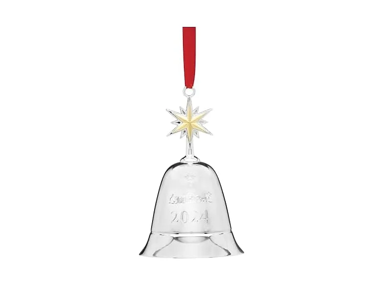 Lenox Annual Musical Bell Silverplate Ornament