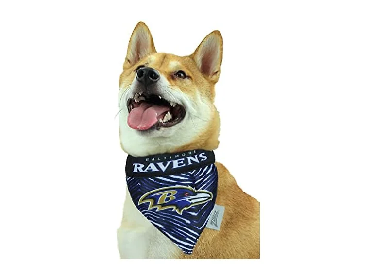 Zubaz NFL Team Reversible Pet Bandana fo Dog