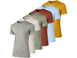 Non-Branded LC-----(Mens 6PK) / MT-6001 - LGY-LKK-BGN-B