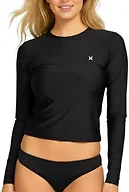 Hurley BOS-B0GHSRDGFR X-Small Hurley Womens L/S Rash