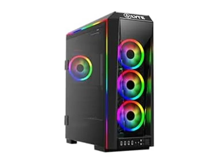 GAMDIAS E-ATX Mid-Tower Gaming PC Case